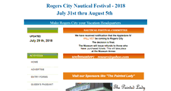 Desktop Screenshot of nauticalfestival.org